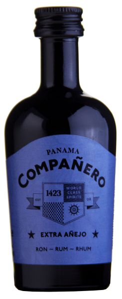 Ron COMPAÑERO Panama Extra Anejo Rum Miniatur