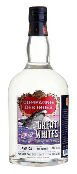 COMPAGNIE DES INDES Jamaica Great White Rum | Overproof