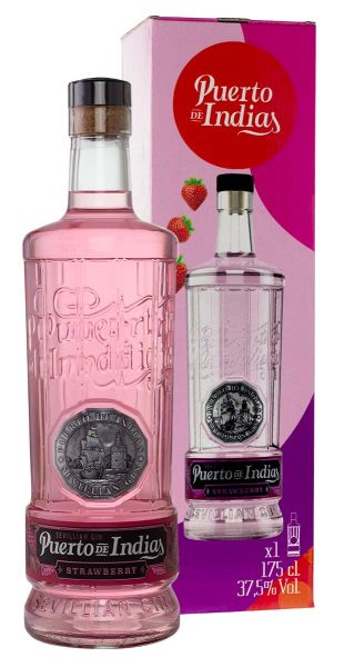 PUERTO DE INDIAS Strawberry Gin Magnumflasche