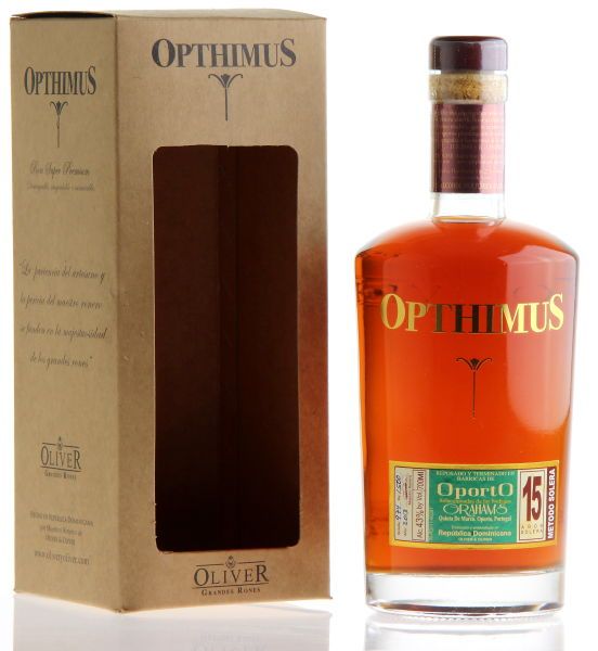 OPTHIMUS Rum 15 Jahre Oporto