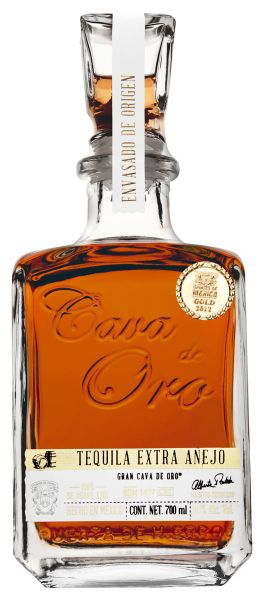 CAVA DE ORO Extra Añejo Tequila 100% Agave