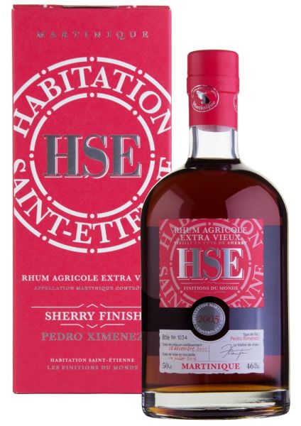 HSE 2005 PX Sherry-Finish Extra Vieux Rhum Agricole