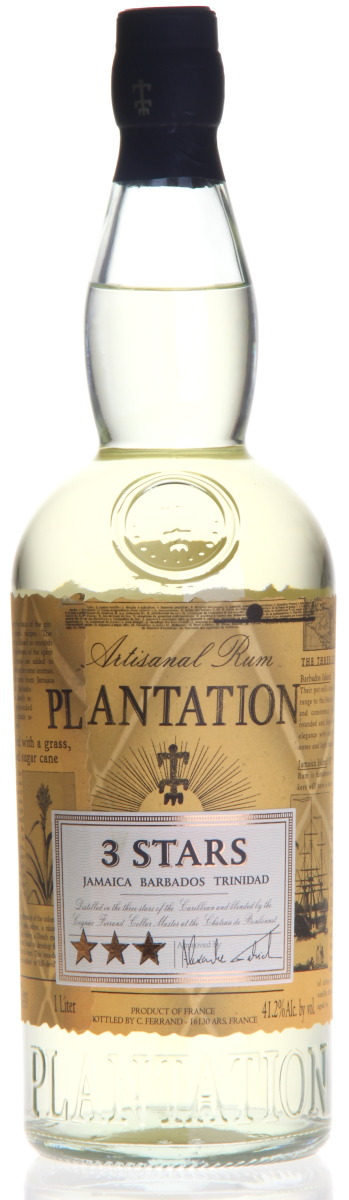 Plantantion 3 Stars Rum in der 0,7-Liter-Flasche