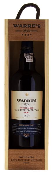 WARRE'S 2008 Traditional Late Bottled Vintage Portwein