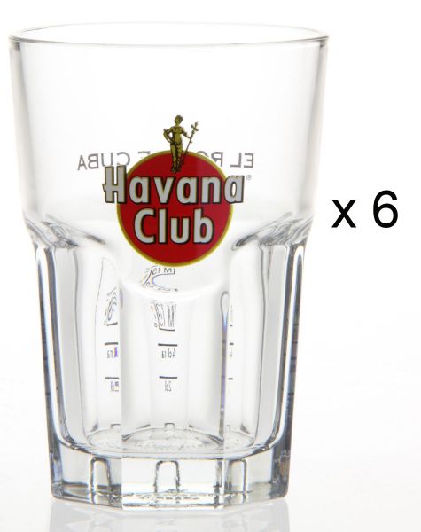 6 x Havana Club GLAS