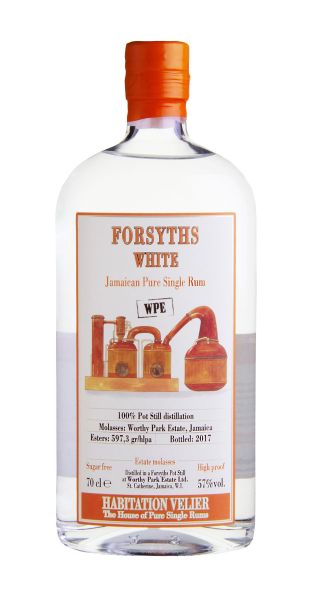 HABITATION VELIER Forsyths WPE White Jamaica Pure Single Rum