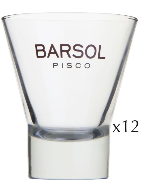 12 x BARSOL Pisco Sour Glas 250ml