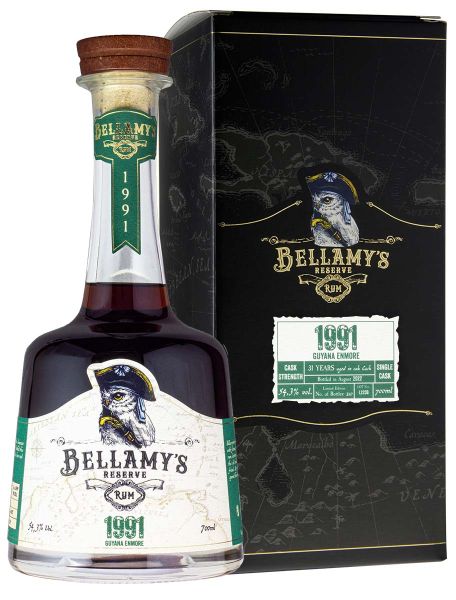 BELLAMY'S RESERVE RUM 1991 Guyana | Enmore Distillery | 31YO