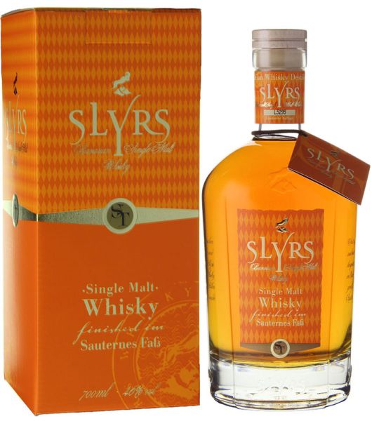 SLYRS Bavarian Single Malt Whisky Finished im Sauternes Fass