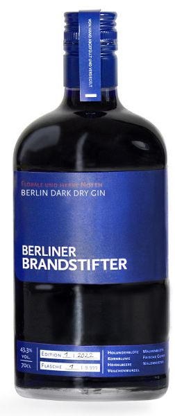 BERLINER BRANDSTIFTER Dark Dry Gin