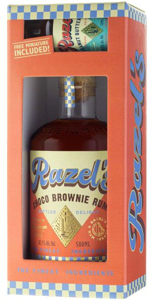 RAZEL'S Choco Brownie Rum VAP mit 50ml RAZEL'S Peanut Butter Rum