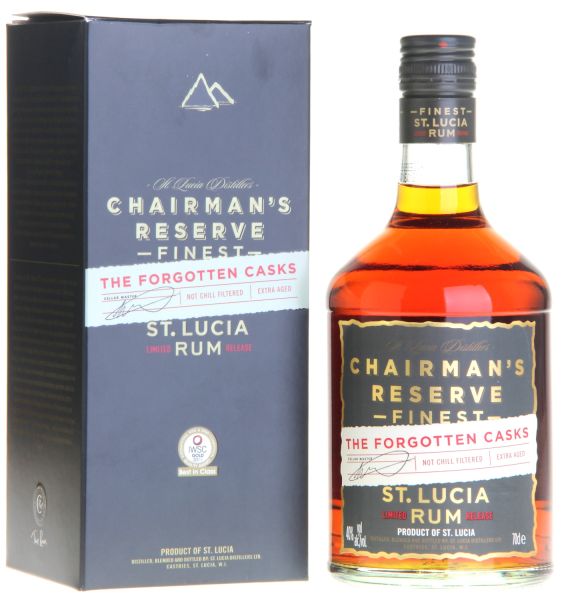 CHAIRMAN'S RESERVE Rum The Forgotten Casks, Limited Release