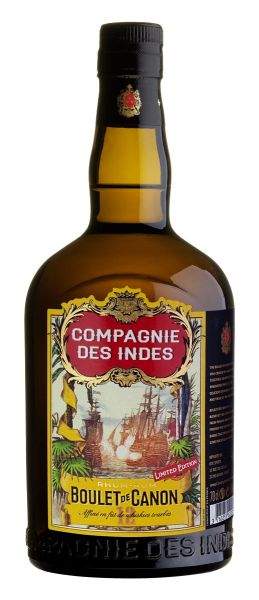 COMPAGNIE DES INDES Rum Boulet de Canon No. 12