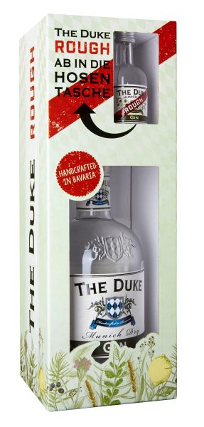 Onpack THE DUKE Munich Dry Gin 0,7L + THE DUKE Rough Gin 0,05L