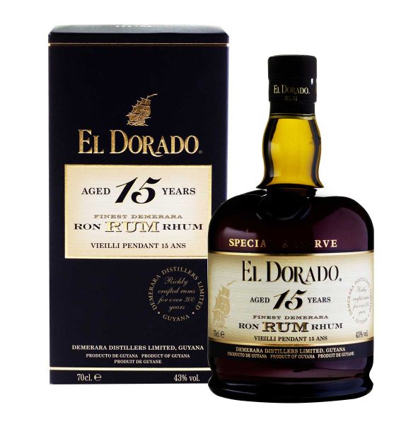 EL DORADO Rum 15 YO