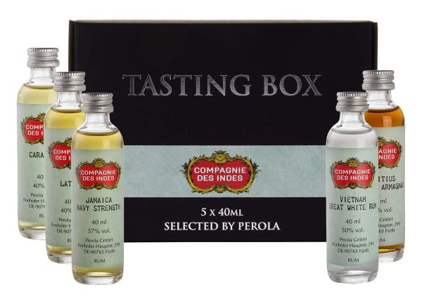 COMPAGNIE DES INDES Rum Tasting Box - Edition 2023