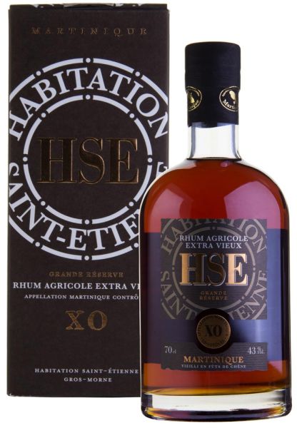 HSE XO Rum Extra Vieux Grande Réserve Rhum Agricole