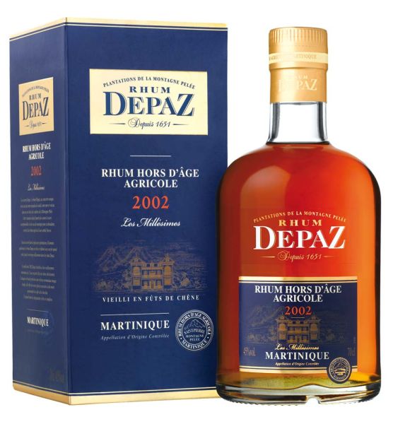 DEPAZ 2002 Los Millésimes Rum