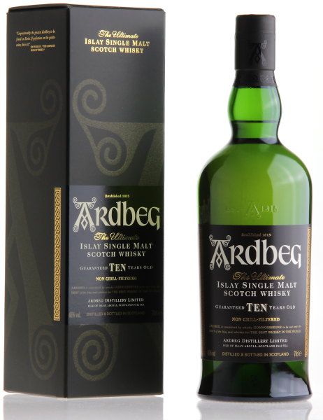 ARDBEG The Ultimate Islay Single Malt Scotch 10 YO Whisky