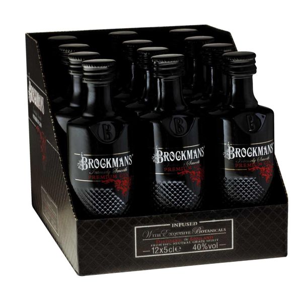 BROCKMANS Gin 12 x 50ml