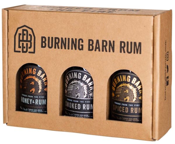BURNING BARN Rum Tasting Set (3 x 50ml)