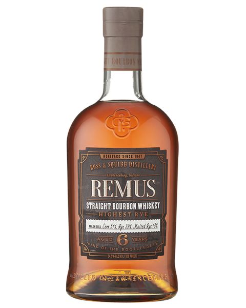 REMUS Straight Bourbon Whiskey | Highest Rye | 6YO