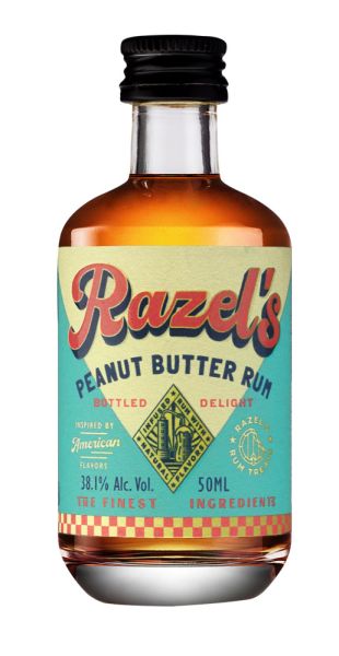 RAZEL'S Peanut Butter Rum Miniatur