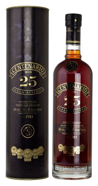 Ron CENTENARIO Gran Reserva 25 Años Rum