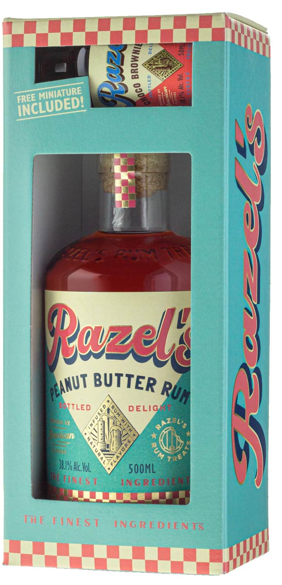 RAZEL'S Peanut Butter Rum VAP mit 50ml RAZEL'S Choco Brownie Rum | Perola  Online-Shop