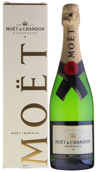 MOËT & CHANDON Impérial Brut Champagne mit Geschenkverpackung