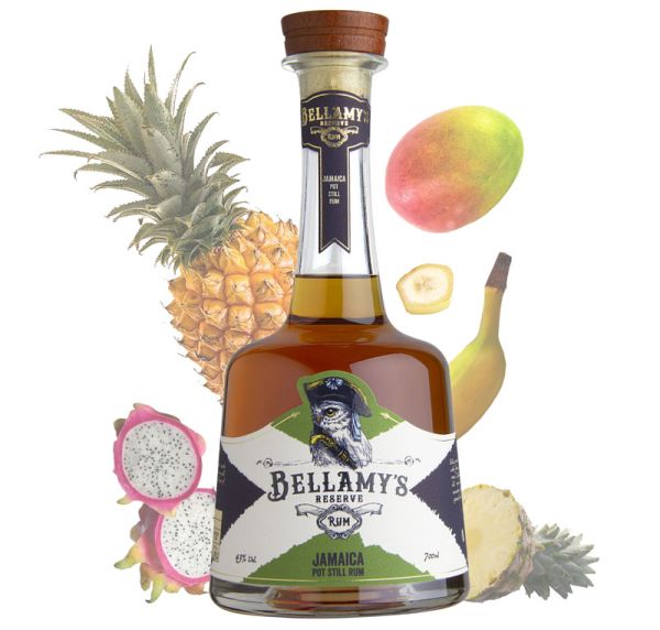 BELLAMY'S RESERVE RUM Jamaica Pot Still Rum Long Pond & Clarendon Distilleries | 2-4YO | Rum Cask F