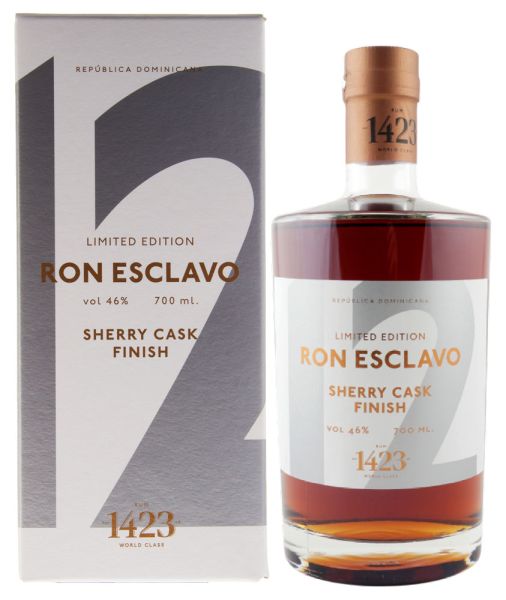 Ron ESCLAVO 12 Limited Edition Sherry Cask Finish Rum
