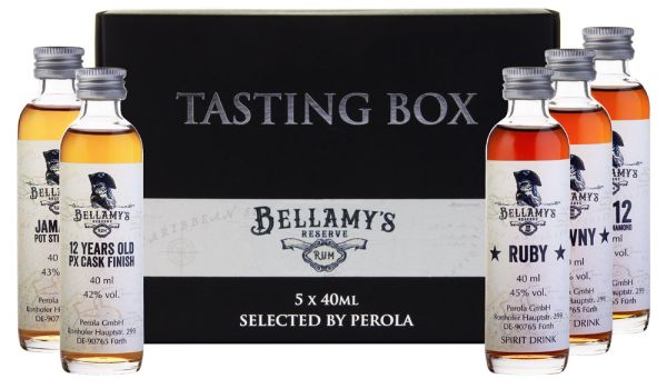 BELLAMY'S RESERVE RUM Tasting Box (5x40ml)
