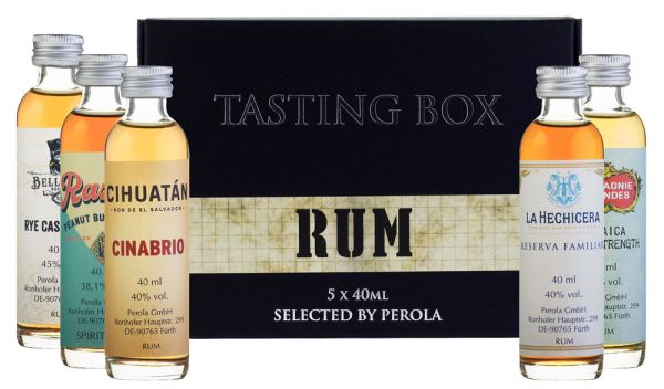 Perola Rum TASTING BOX (5x40ml)