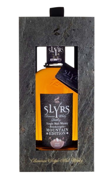 SLYRS Bavarian Single Malt Whisky Mountain Edition Brecherspitz